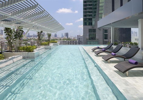 Schwimmbad Mode Sathorn Hotel Bangkok